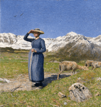 Mezzogiorno sulle Alpi, G. Segantini